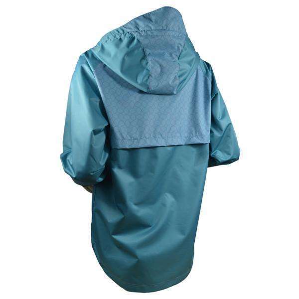 Falmouth Waterproof Reflective Women's Pullover Jacket in Ocean/Sea