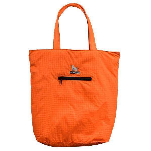 GlowDog Small Reflective Tote Bag in Safety Orange