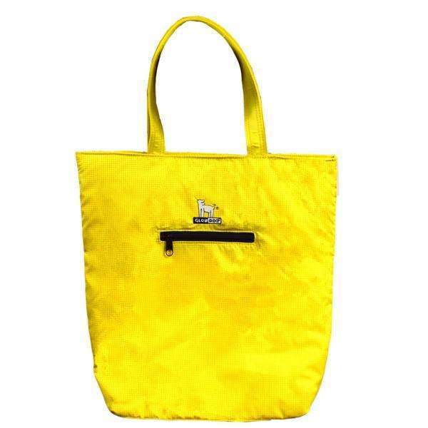 GlowDog Small Reflective Tote Bag in Yellow