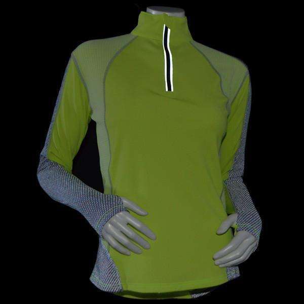 Inspire Reflective Women's Pullover in Flo Lime/Graphite