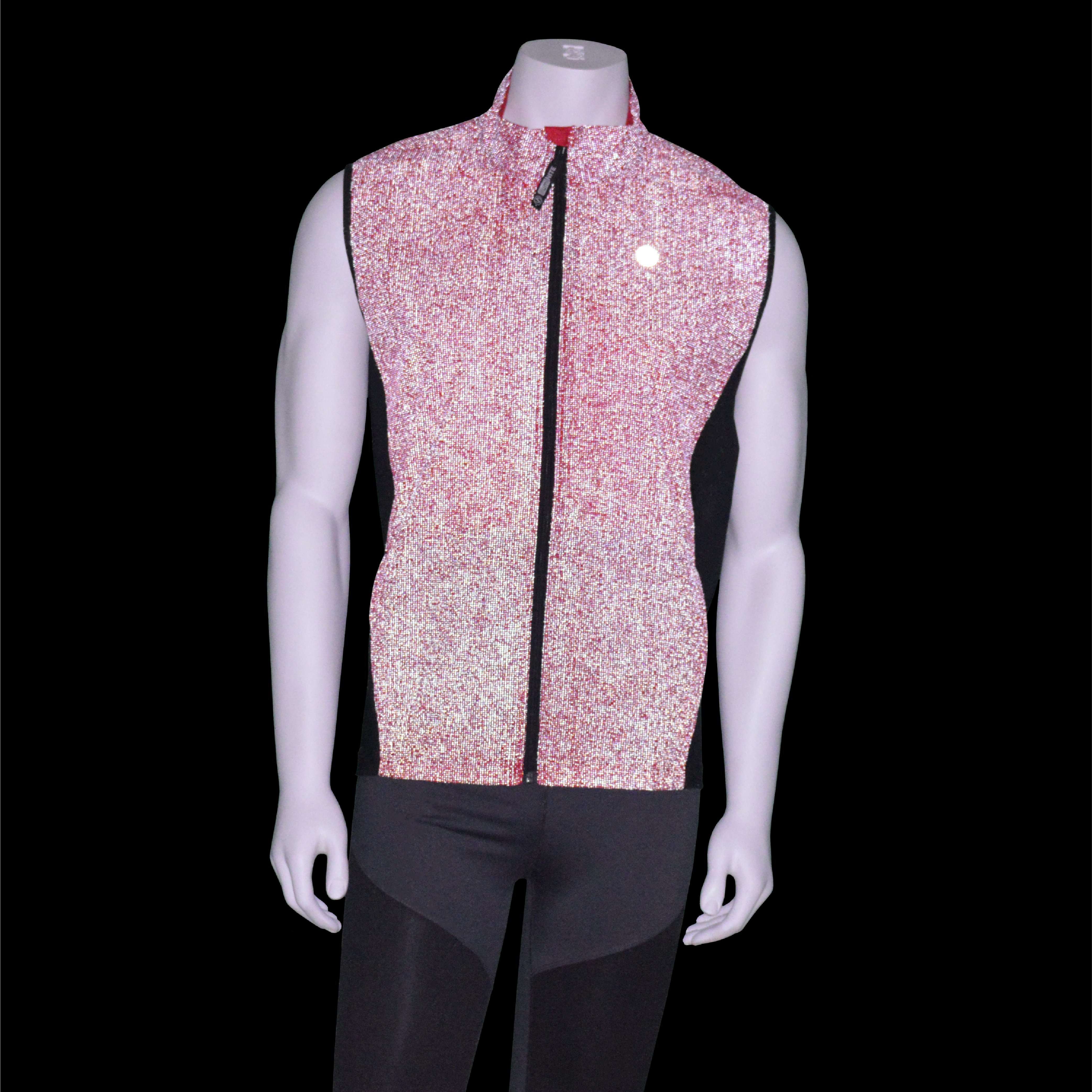 illumiNITE Men s Newport Packable Reflective Vest in Red illumiNITE
