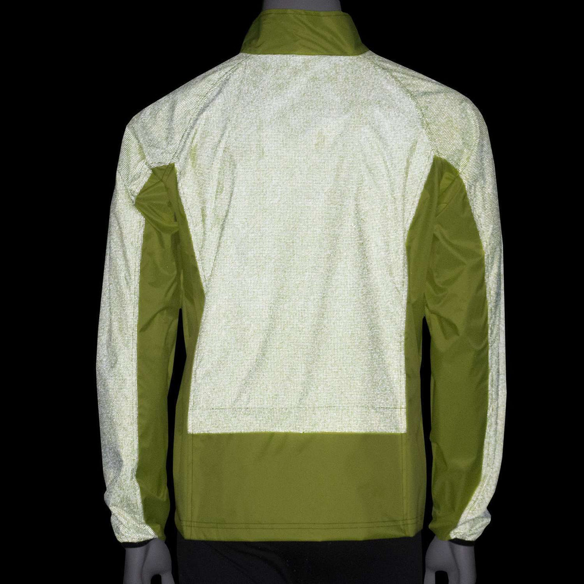 Jamestown Men's Reflective Jacket in Flo Lime