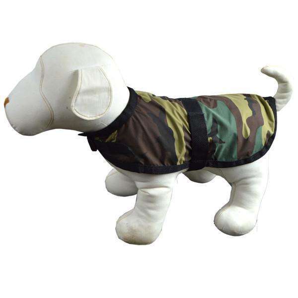 Reflective Dog Jacket in Camo