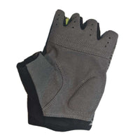 Reflective Fingerless Cycling Glove in Flo Lime