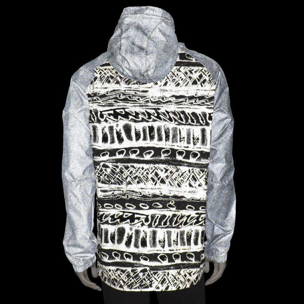 Reflective Mens' Fleece Lined Camouflage Jacket by illumiNITE SM