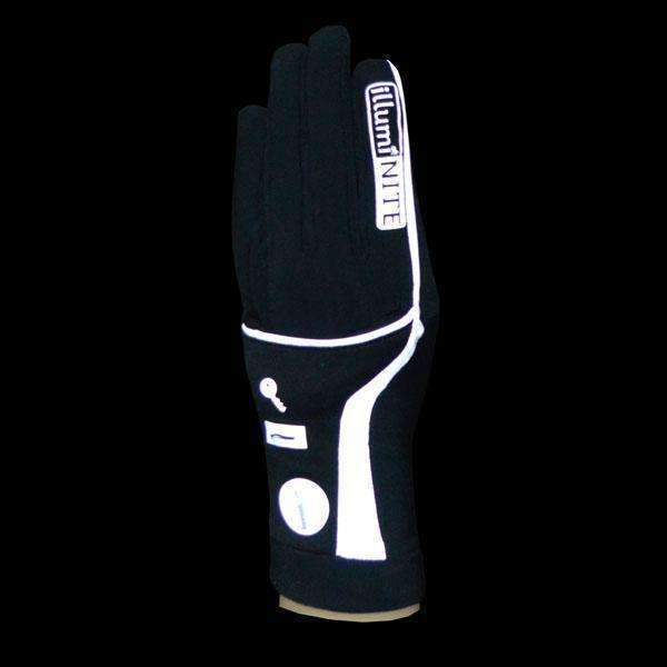 illumiNITE Reflective Unisex Velocity Mitten in Black
