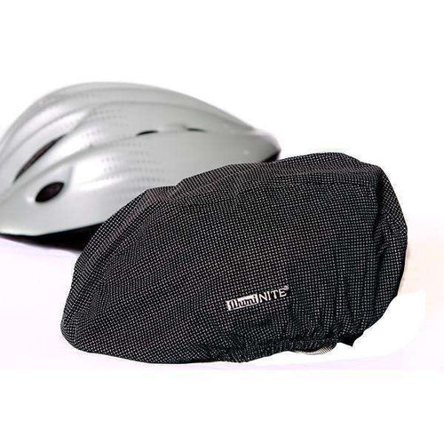 bike helmet net cover Waterproof Reflective Bicycle Helmet Cover in Black