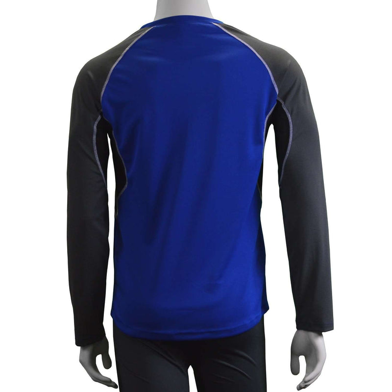 Sentinel Reflective Men's Long Sleeve Shirt in Cobalt/Graphite