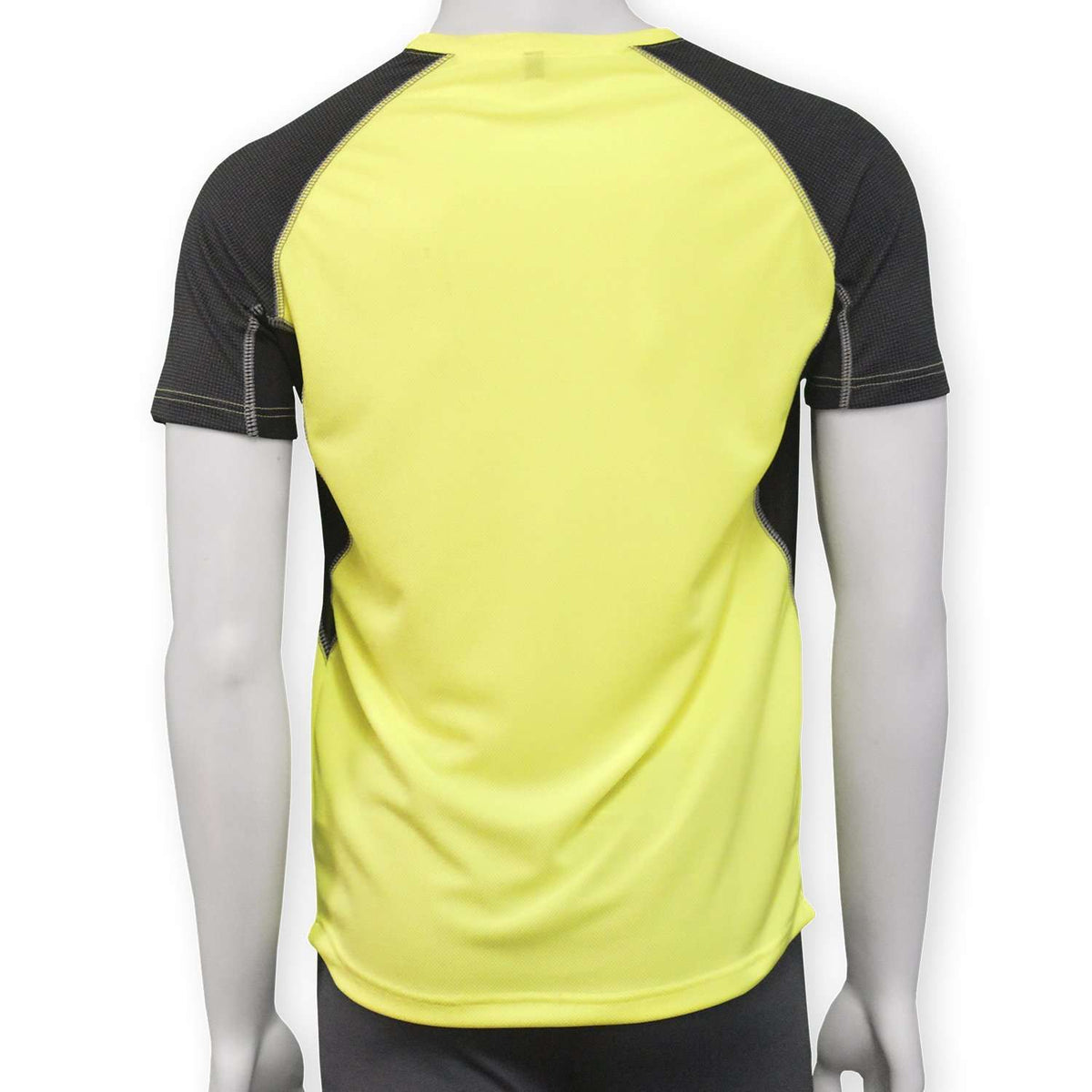 Sentinel Reflective Men's Short Sleeve Shirt in Flo Lime/Black