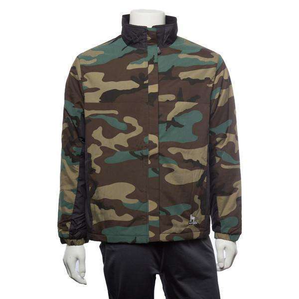 Unisex Reflective Fleece Lined Camouflage Jacket