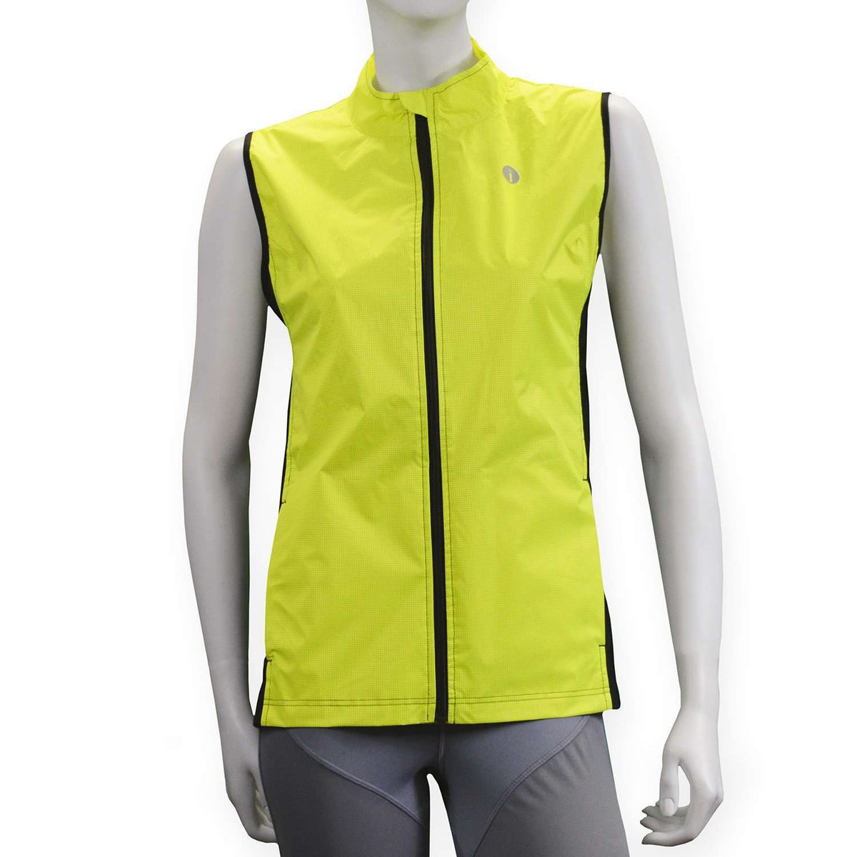 Women's Newport Packable Reflective Vest in Flo Lime