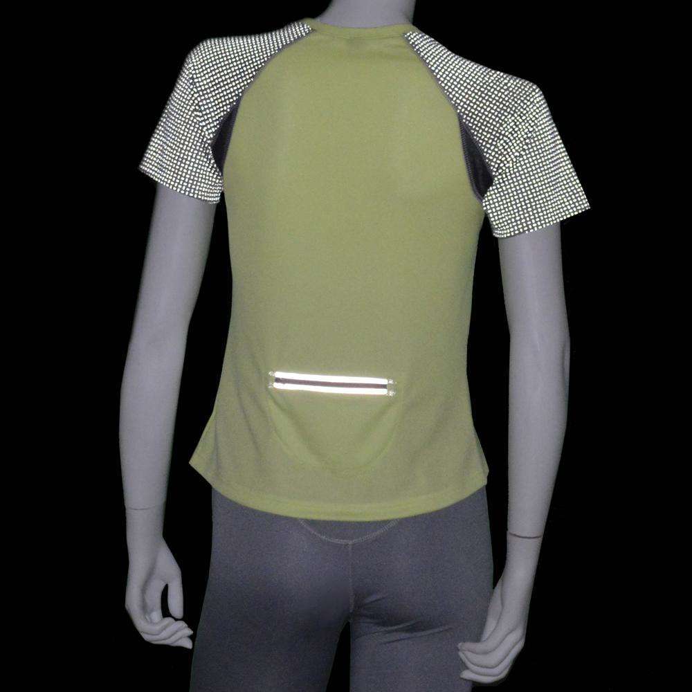 Women's Short Sleeve Savannah Shirt in Honeydew/Dark Gray