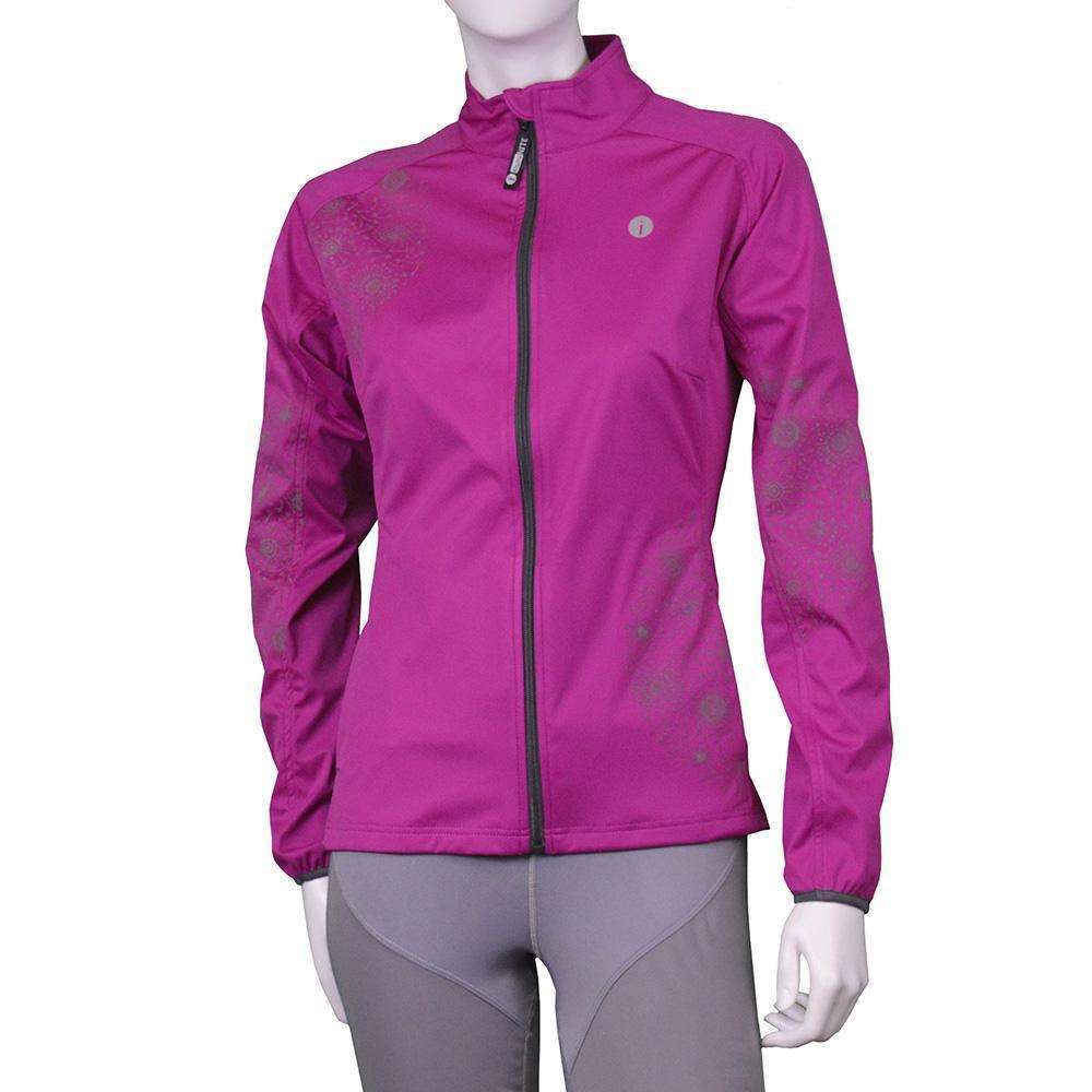 illumiNITE Women's Tailwind Reflective Jacket Peacock